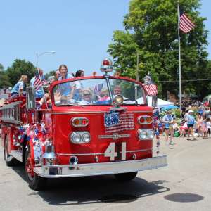 Independence Day in Downtown Ralston, NE Independence Day Parade Downtown Ralston, NE